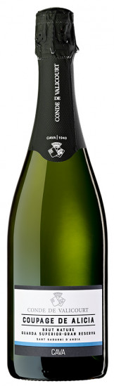 2019 COUPAGE DE ALICIA BN Cava DO - Cava Conde de Valicourt