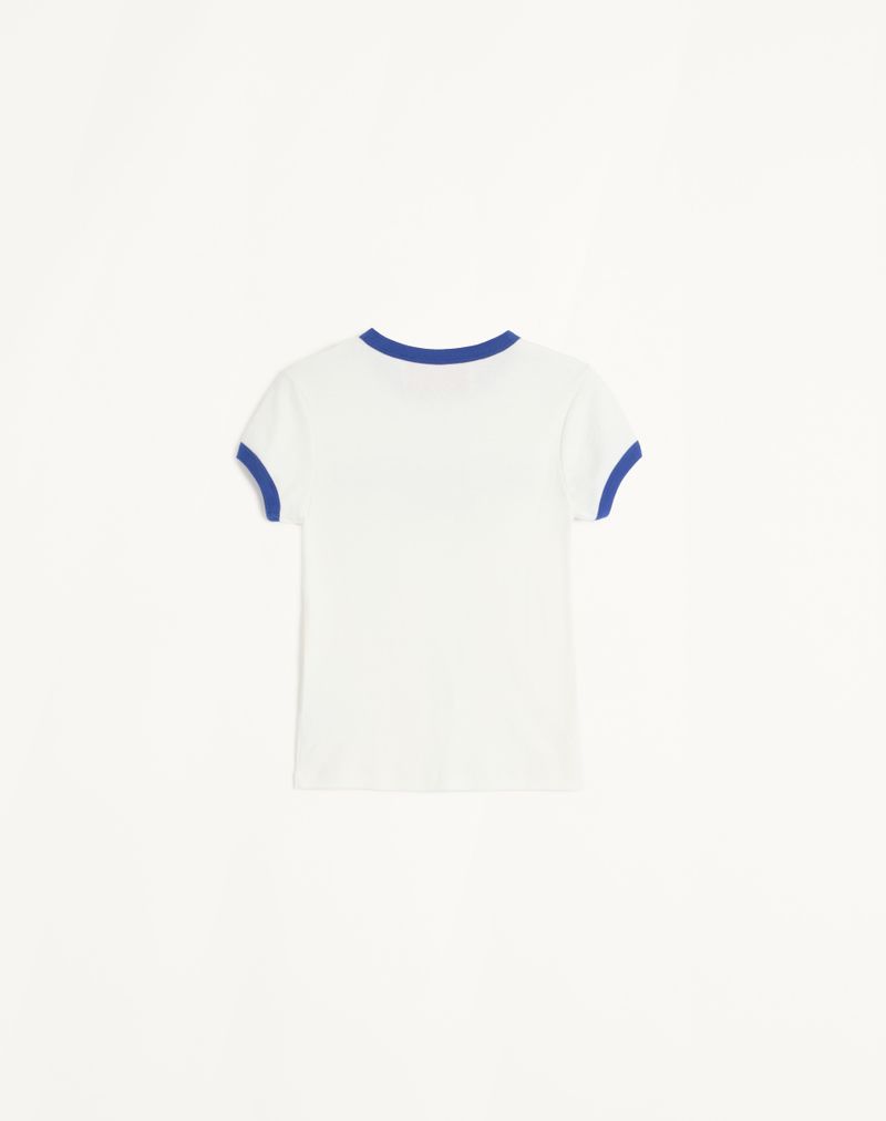 T-shirt i bomuldsjersey