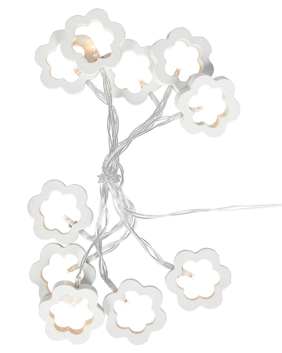 LED-Lichterkette Blumen