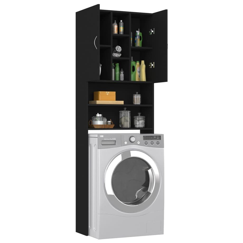 vidaXL Waschmaschinenumbauschrank Waschmaschinenschrank Weiß 64x25,5x190 cm Holzwerkstoff