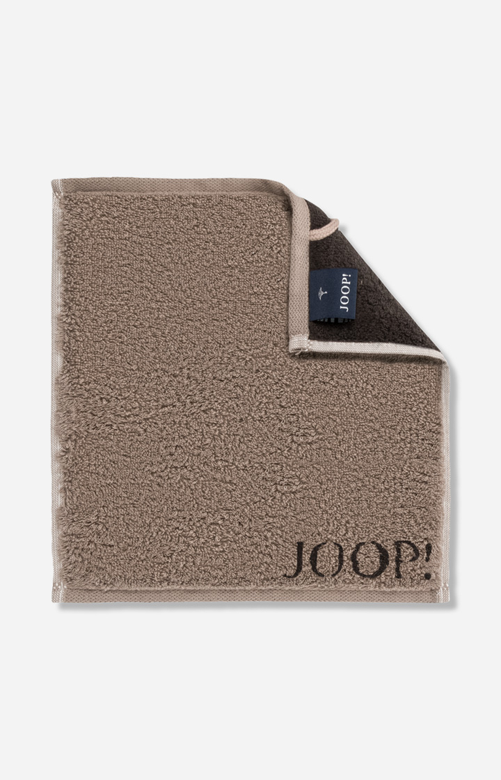 Seifentuch JOOP! CLASSIC DOUBLEFACE in Mocca, 30 x 30 cm - im JOOP!