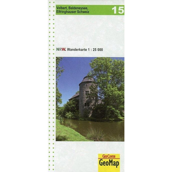 NRW-Wanderkarte 15. Velbert, Baldeneysee 1  : 25 000 - Wanderkarte