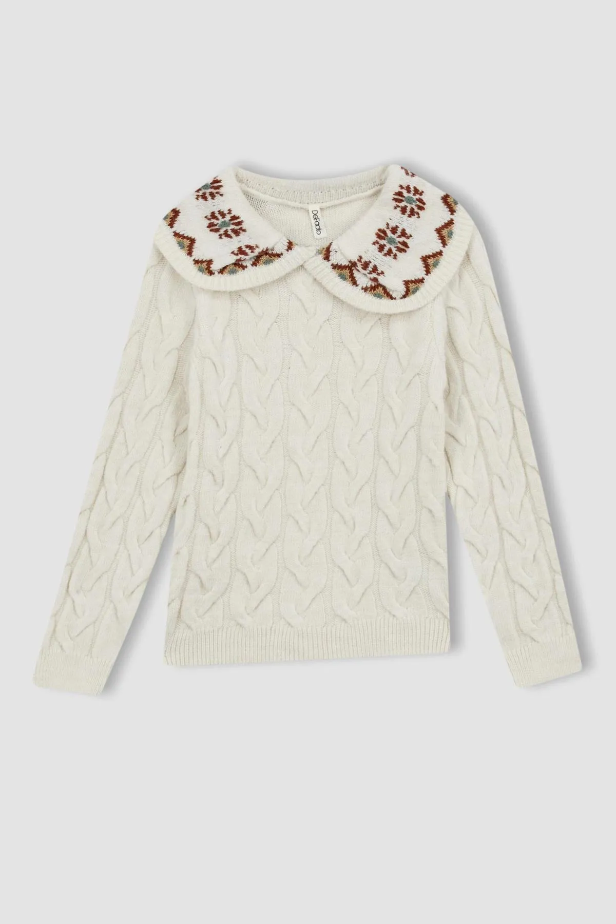 DeFacto  Strickpullover für Mädchen mit normaler Passform