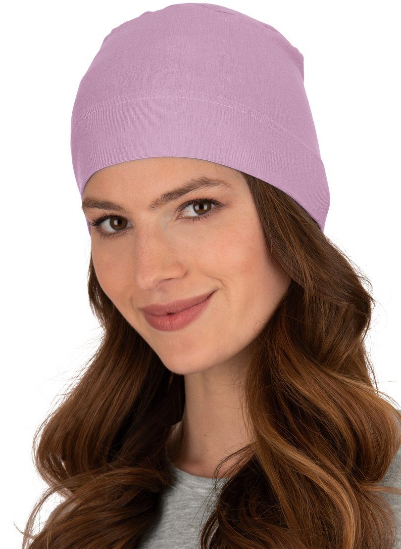 Trigema Strickmütze TRIGEMA Soft-Cap aus Viskose