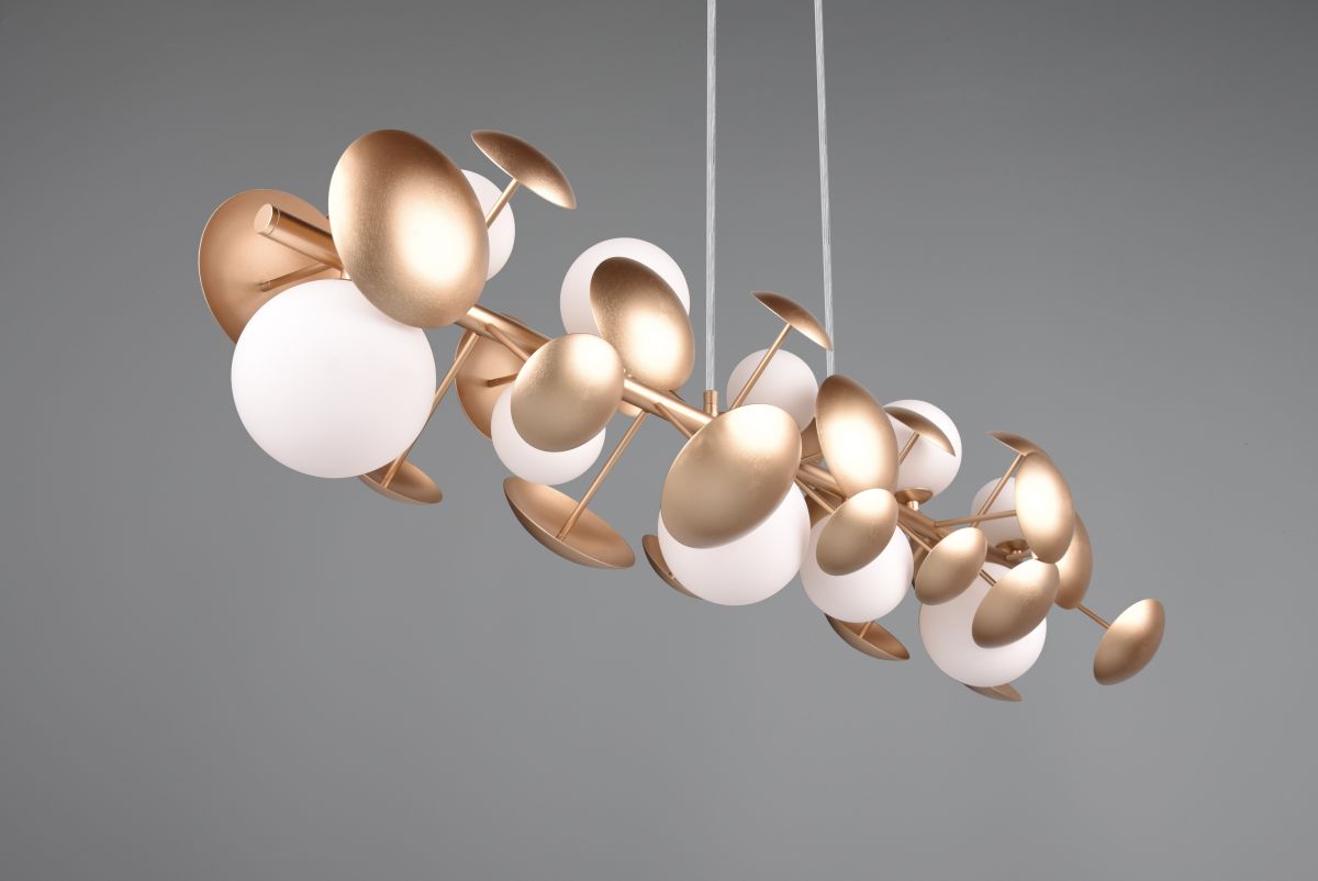 TRIO 10-flg AGL Pendellampe Bubble