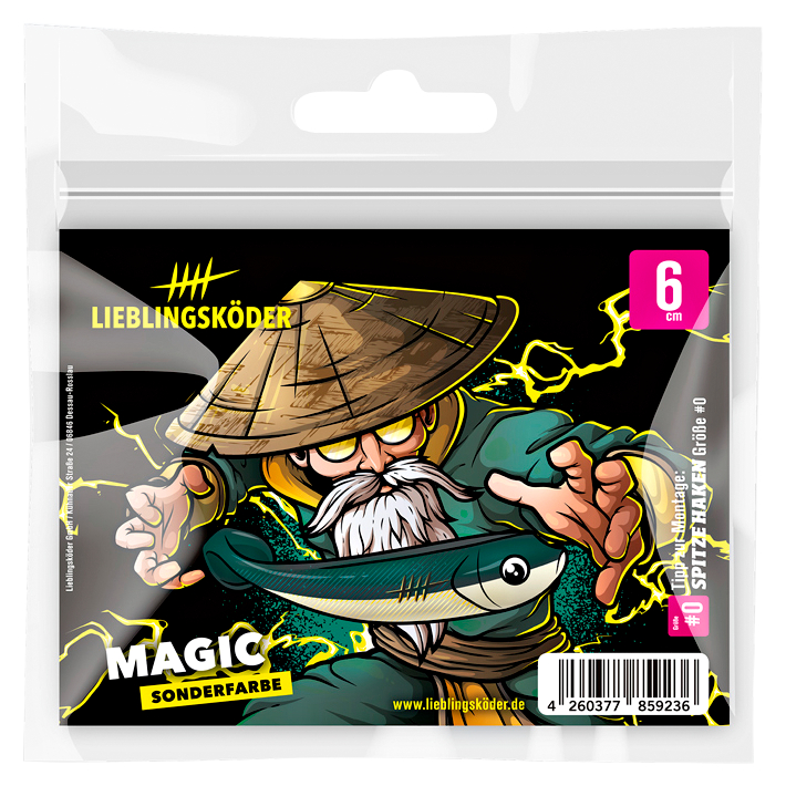 Lieblingsköder Barschköder (6 cm, Magic)