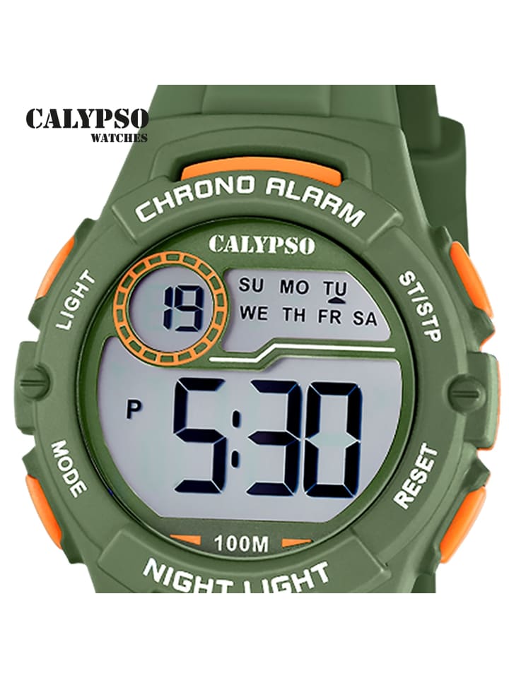 Calypso Digital-Armbanduhr Calypso Junior grün günstig kaufen onesize
