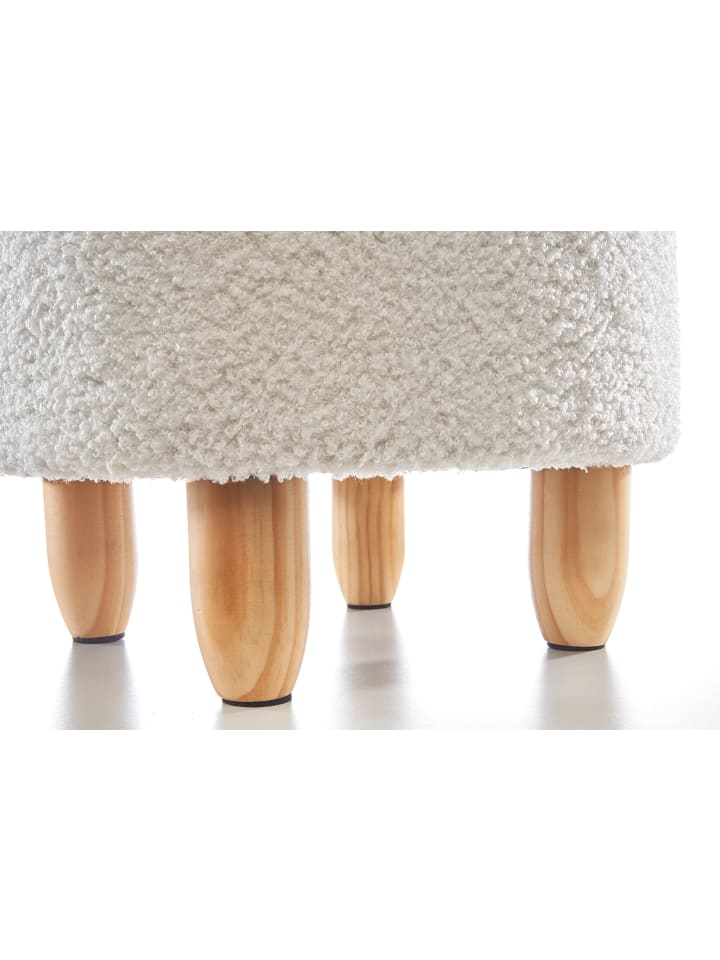 kobolo Sitzhocker UPENDO25 in Weiß günstig kaufen onesize