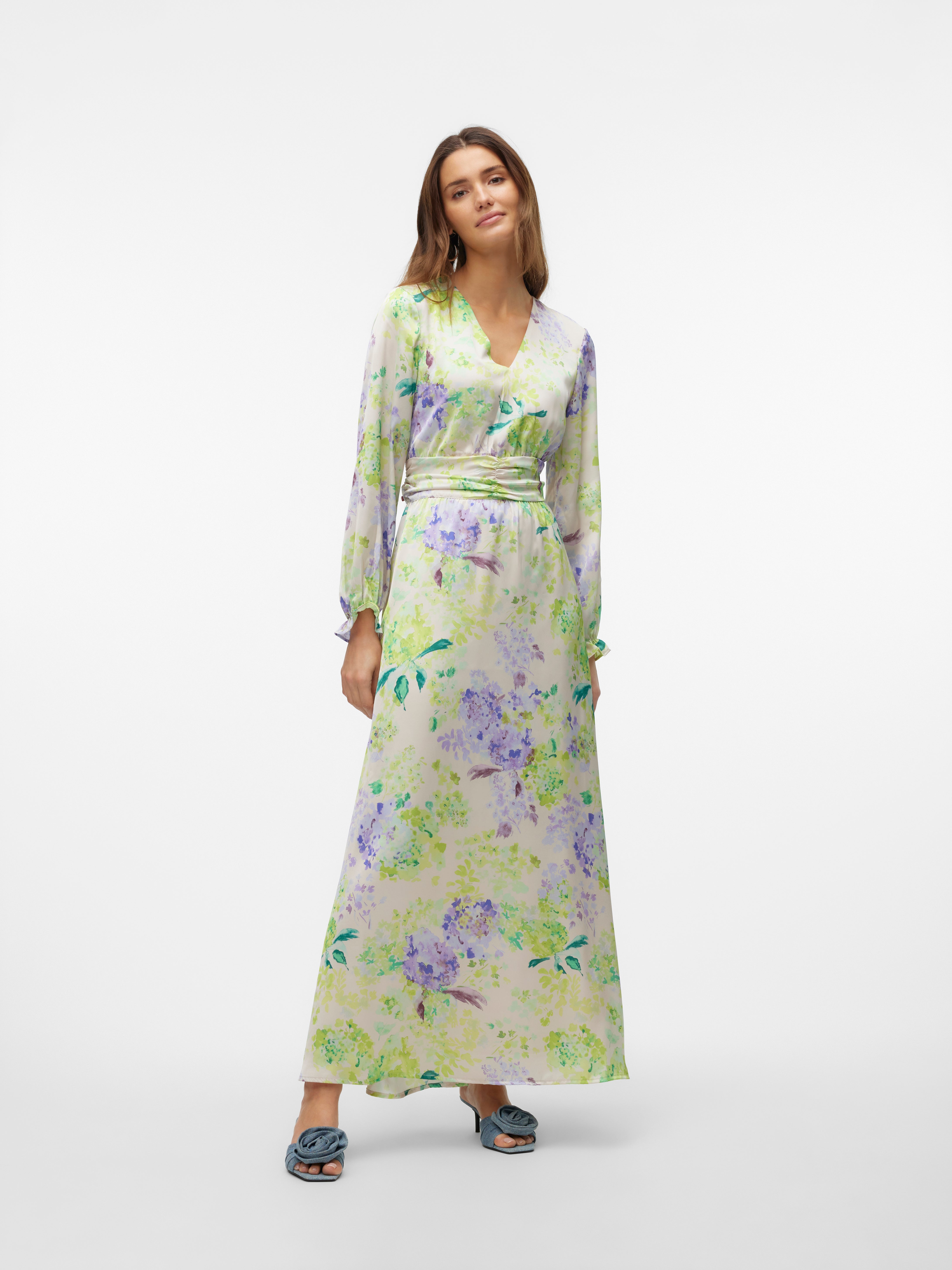VMHONEY Langes Kleid