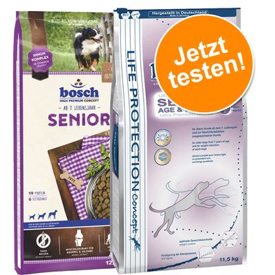 Sparpaket: 2 x Großgebinde bosch Senior im gemischten Paket