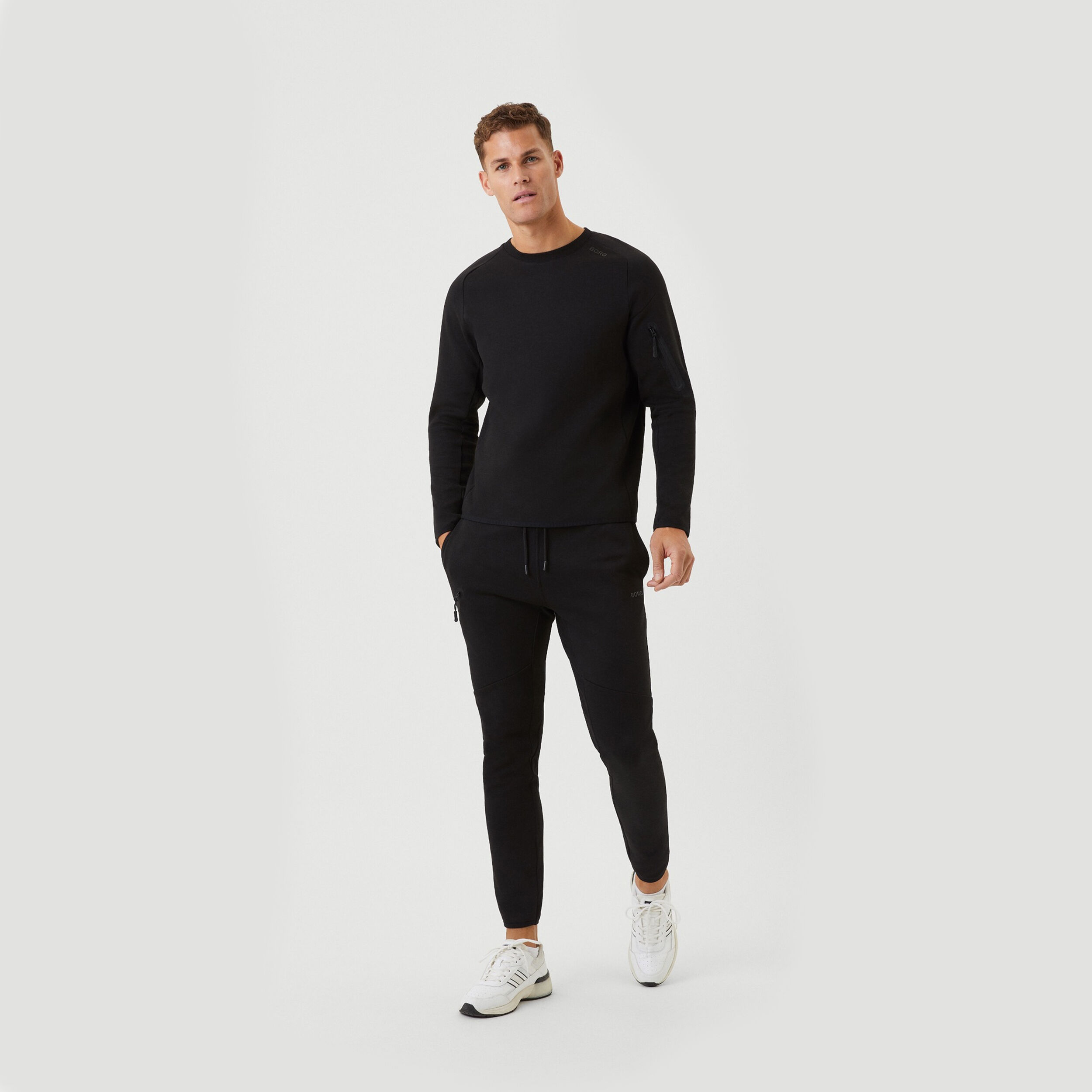 Tech Sweatshirt Herren - Schwarz