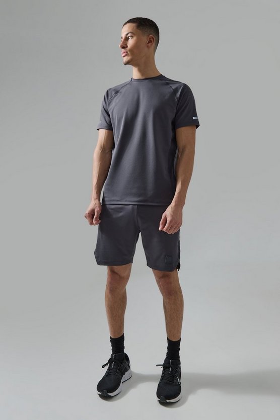 Man Active Performance T-Shirt und Shorts