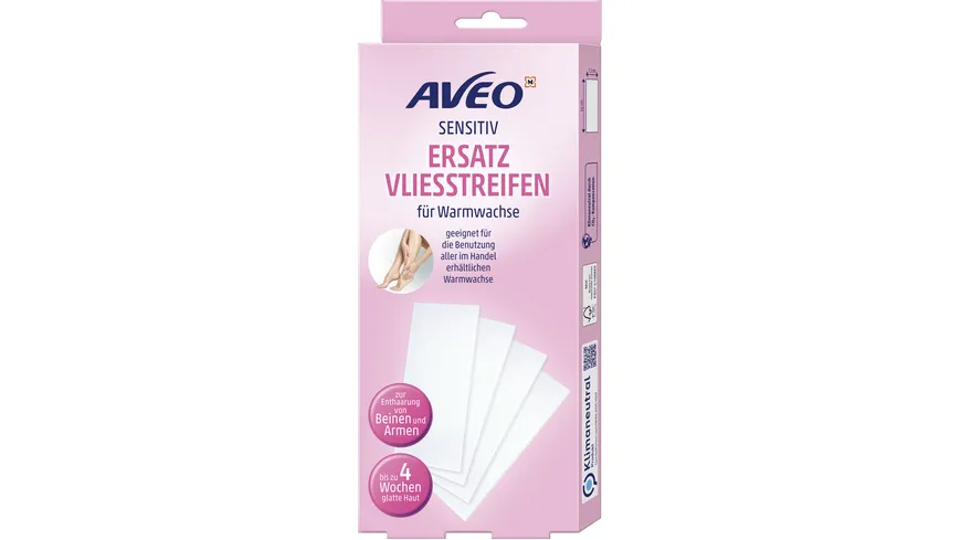 AVEO Sensitiv Vliesstreifen Warmwachse Ersatz
