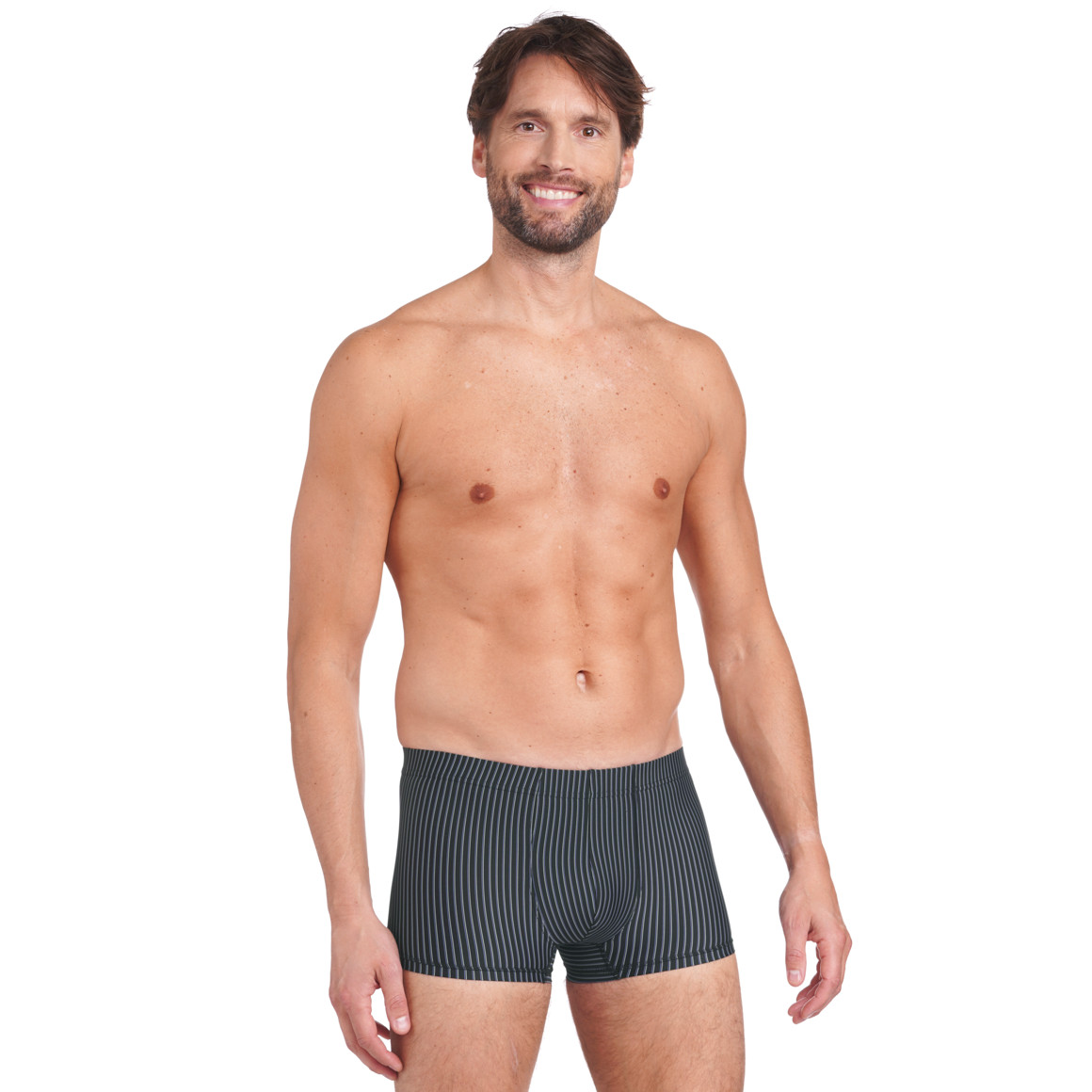 Herren Retroshorts im Streifen-Look