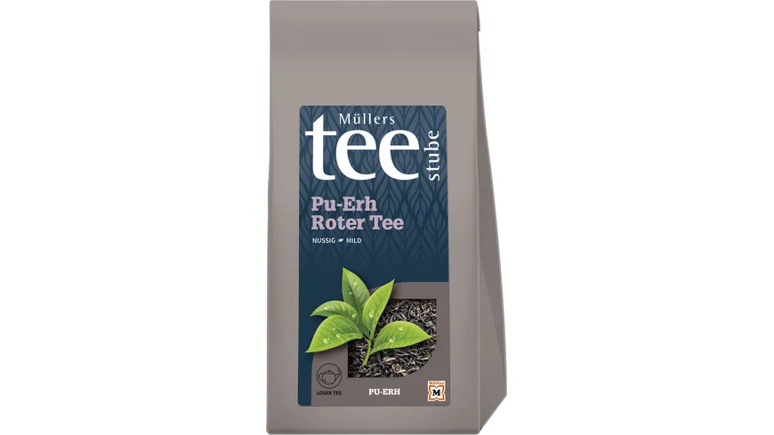 Müllers Teestube Pu-Erh Lose Roter Tee 75 g