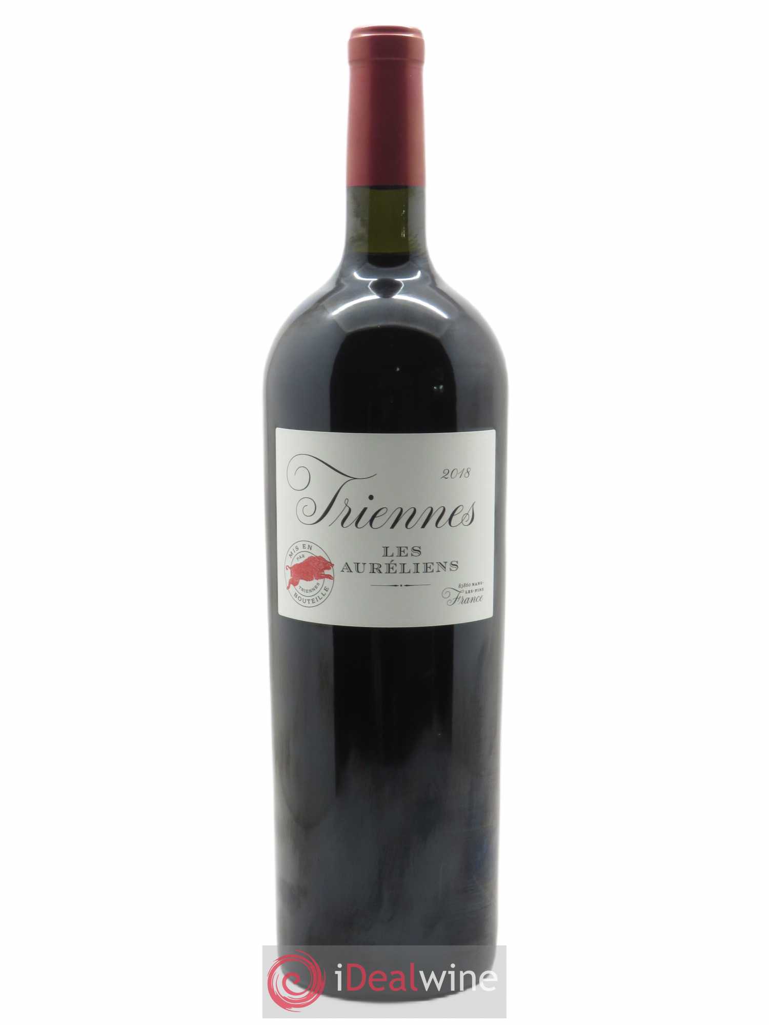 IGP Pays du Var (Vin de Pays du Var) Les Auréliens Triennes (Domaine)  2018 - Lot de 1 Magnum