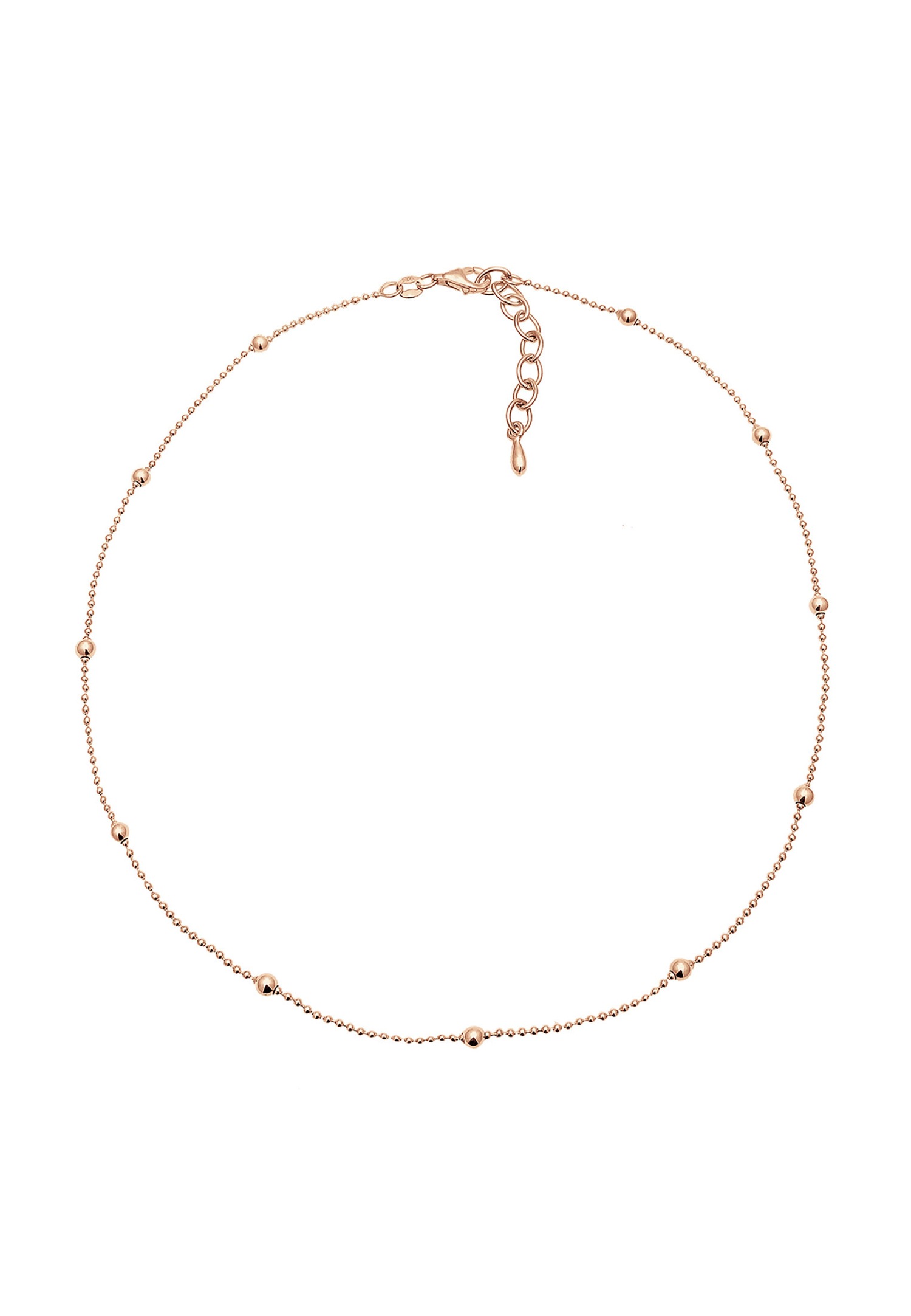 Collana girocollo basic da donna Elli con sfere in argento sterling 925