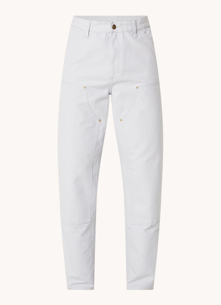 Carhartt WIP dupla térdig érő, laza szabású nadrág biopamutból