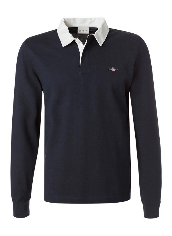Gant, Polo-Shirt, Baumwoll-Piqué, dunkelbau