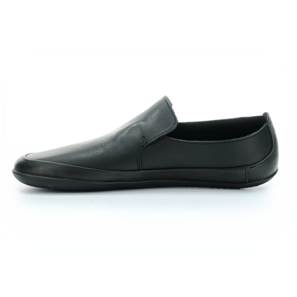 Vivobarefoot Opanka II L Black Slip-On Barfußschuhe