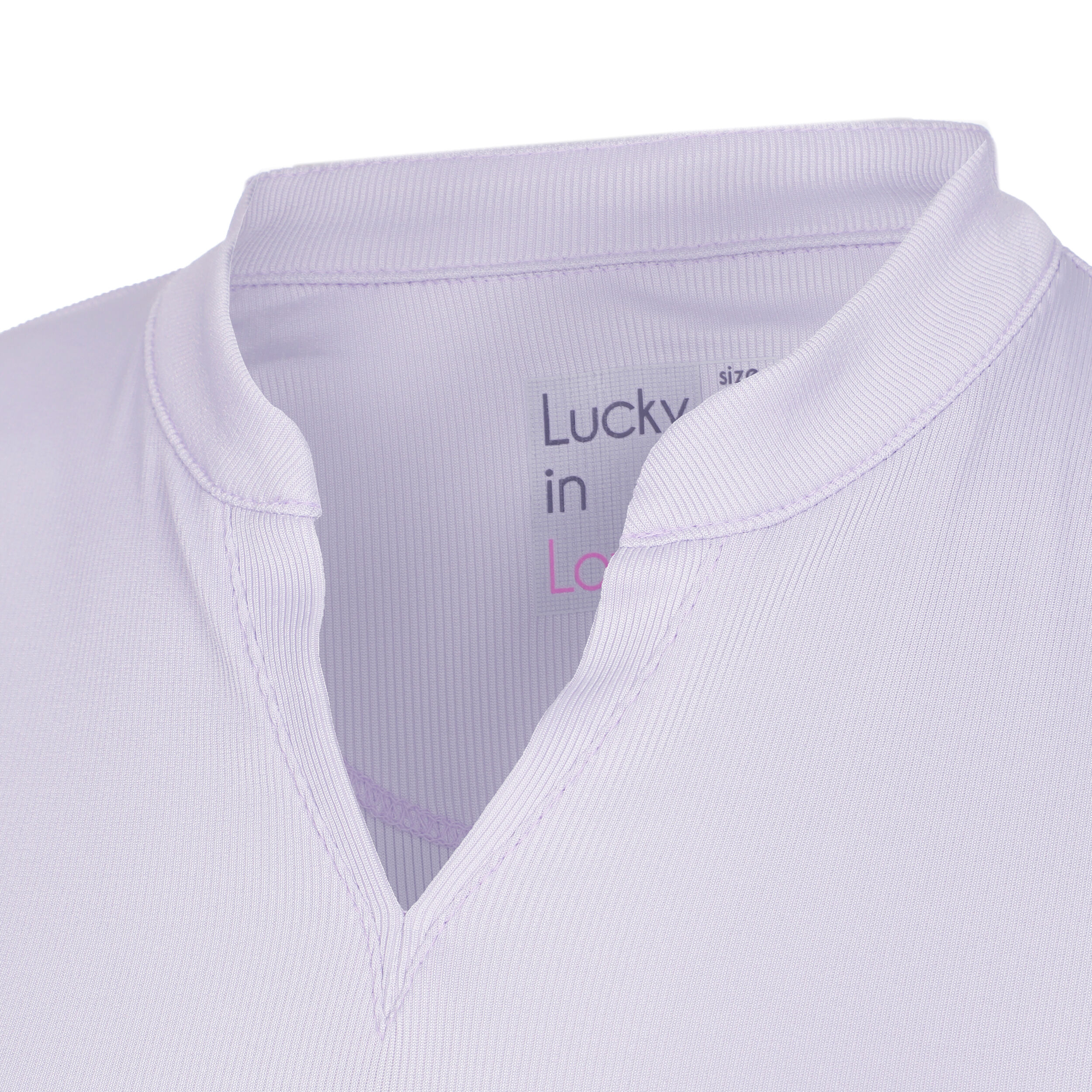 Ruche Me Along T-Shirt Damen - Flieder