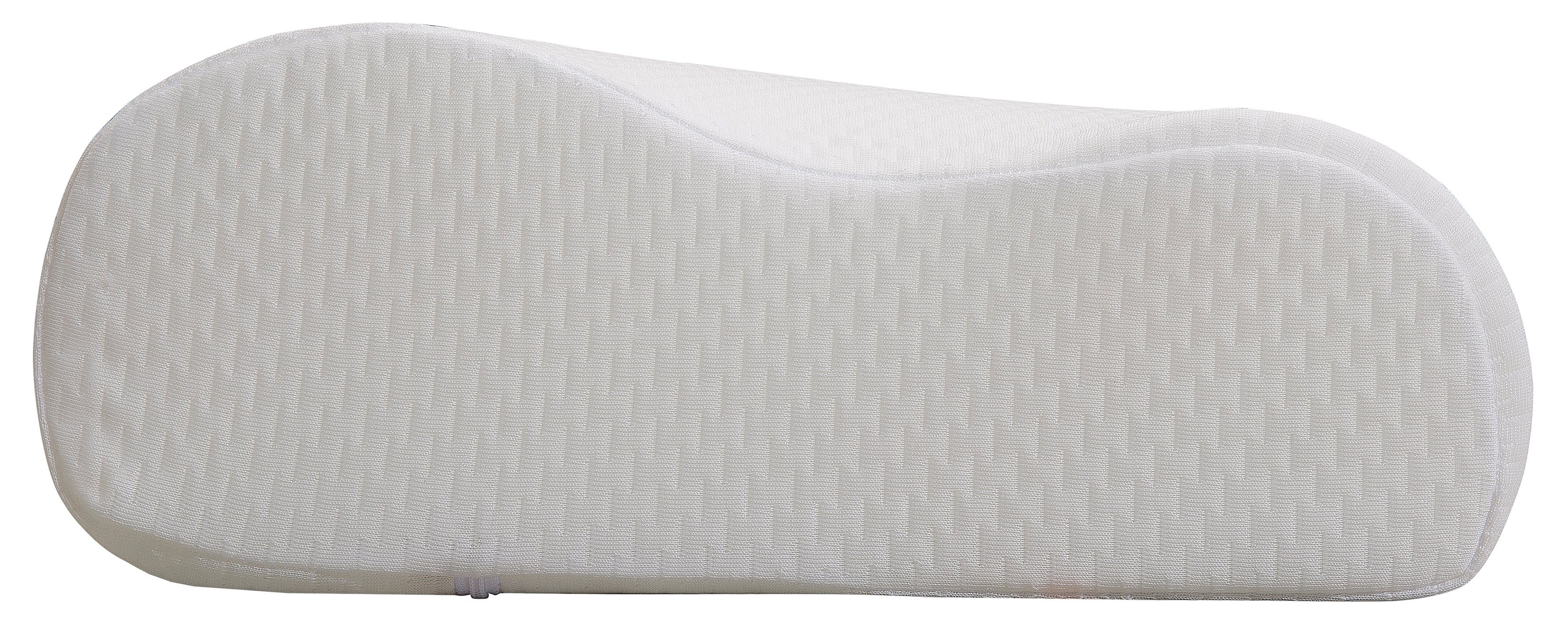 Nackenstützkissen Lily in 35x60 cm, Jekatex, Füllung: Viscoschaum, Bezug: Polyester, Rückenschläfer, Seitenschläfer, Viscomemoryschaum (RG 50) - ergonomisch geformt & druckentlastend