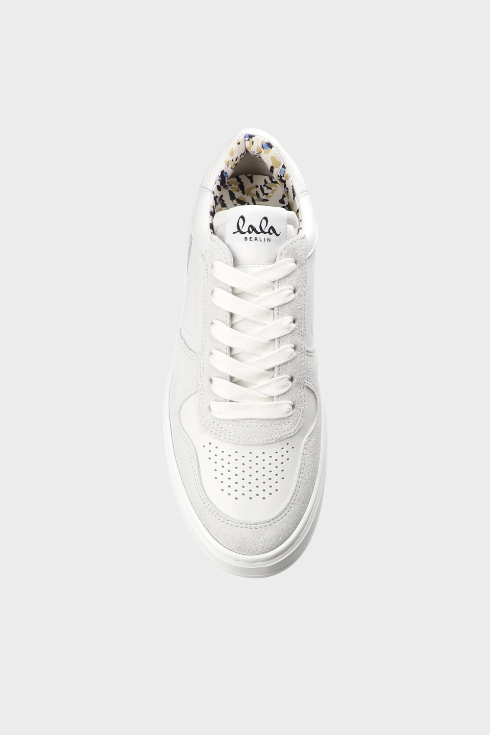 CPH X LALA BERLIN leather mix white