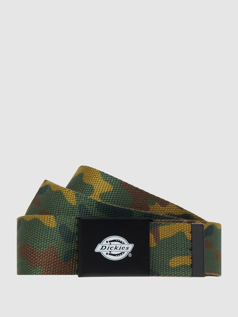 Stoffgürtel mit Camouflage-Muster in khaki