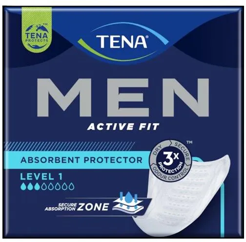 Tena Men Active Fit Level 1, улошци за инконтиненцију за мушкарце