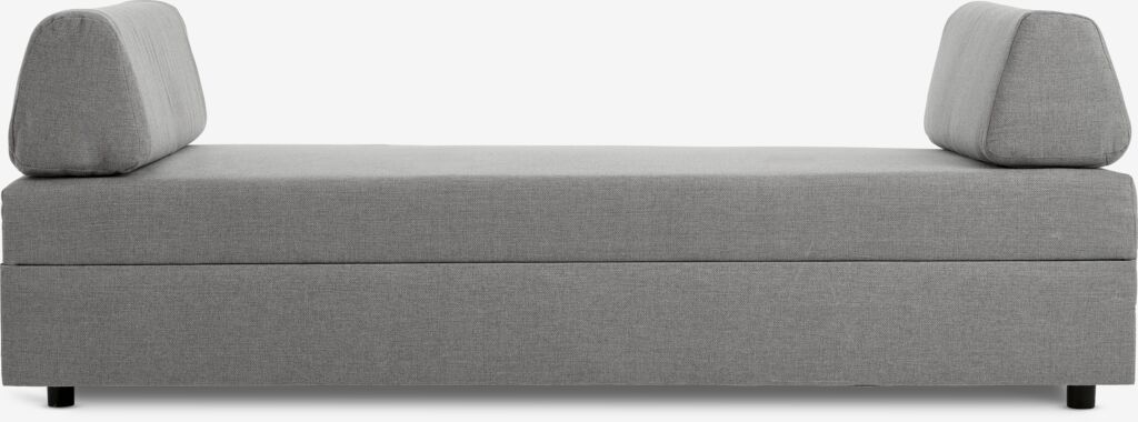 BEGINDT Sofa rozkładana BEGINDT 196x91 jasnoszara tkanina