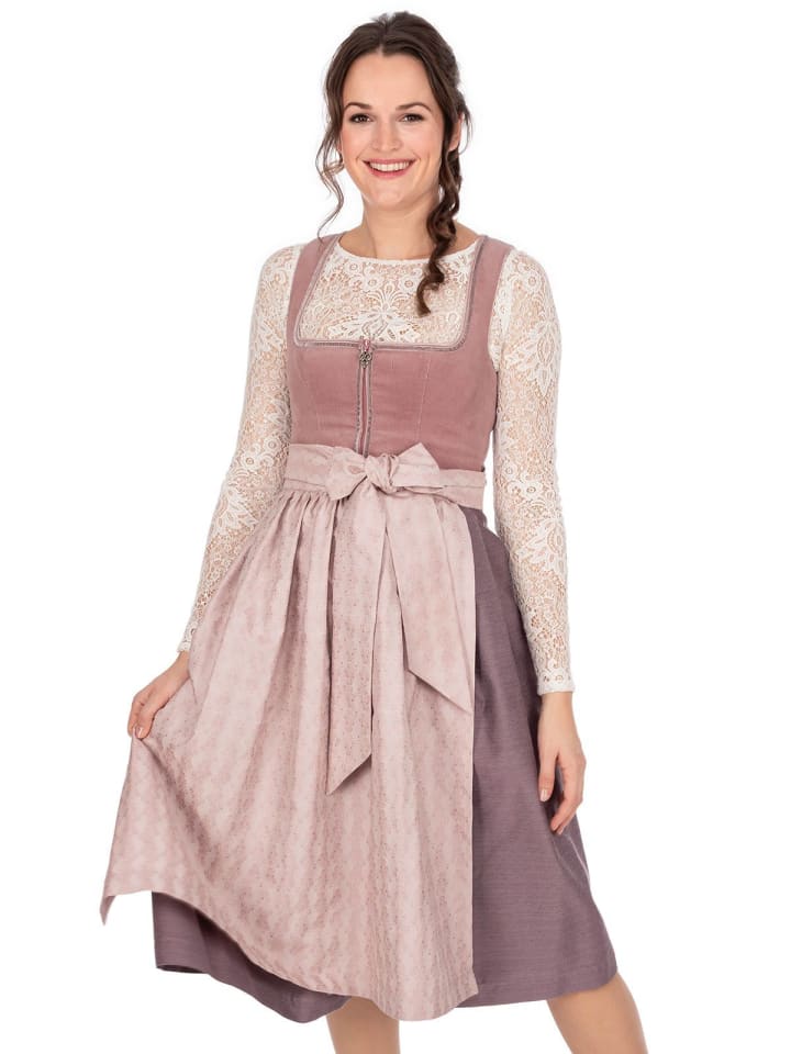 MarJo Midi Dirndl MARILENA in puder günstig kaufen