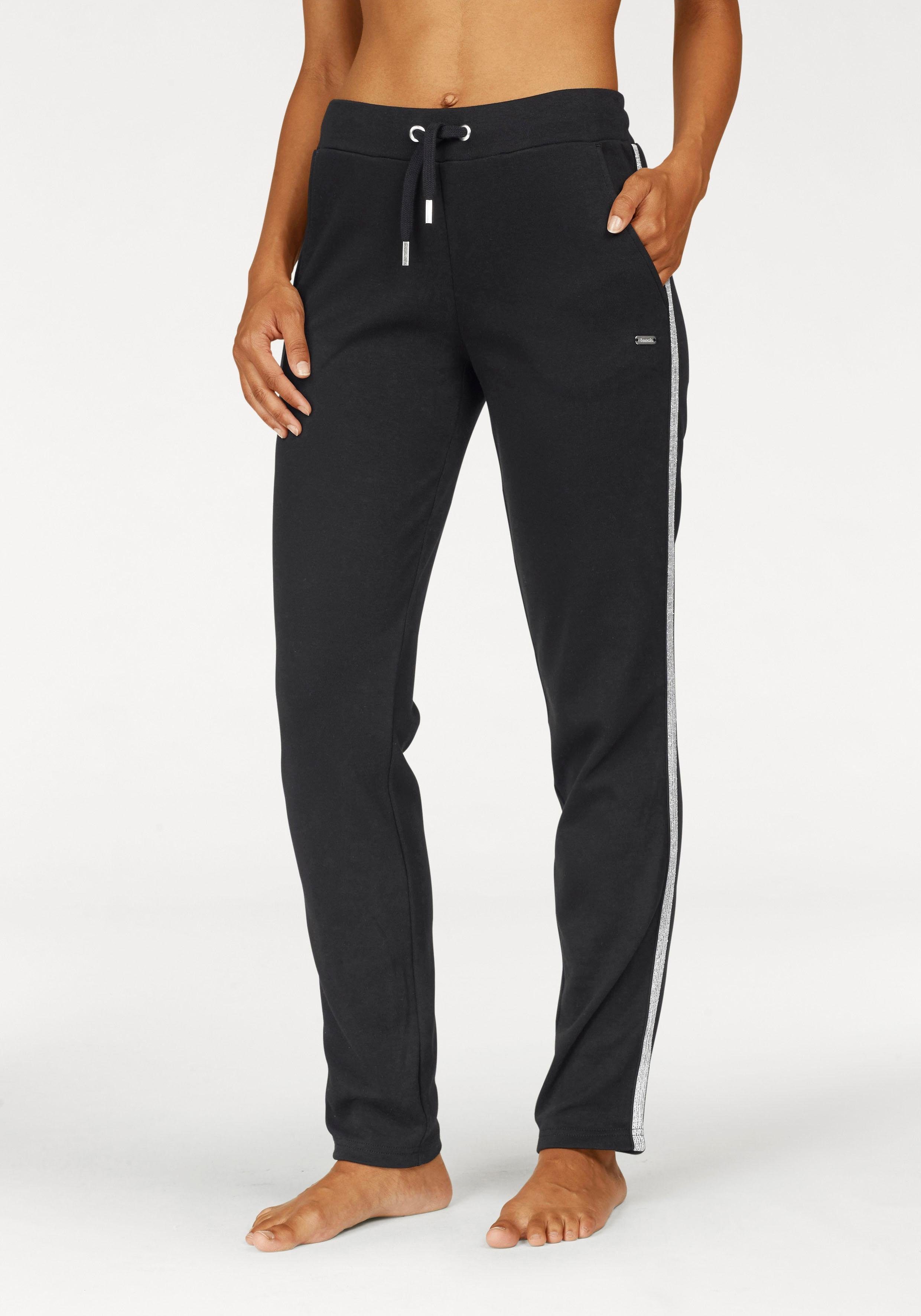 Bench. Loungewear Homewearhose mit Metallic-Streifen, Loungewear, Loungeanzug