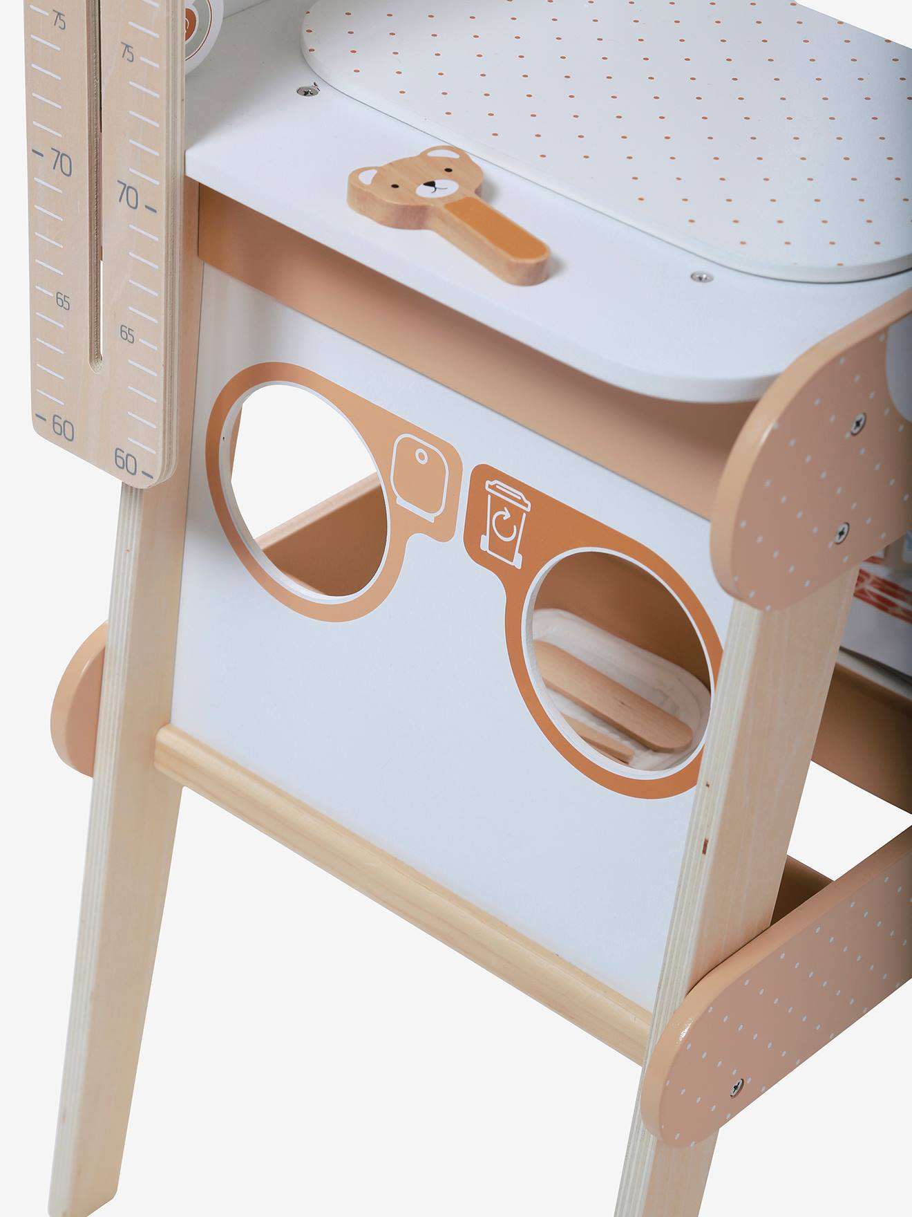 Vertbaudet Kinder Spieltisch KINDERARZTPRAXIS, Holz FSC - weiß