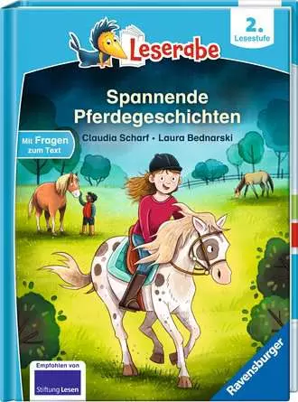 Leserabe - 2. Lesestufe: Spannende Pferdegeschichten