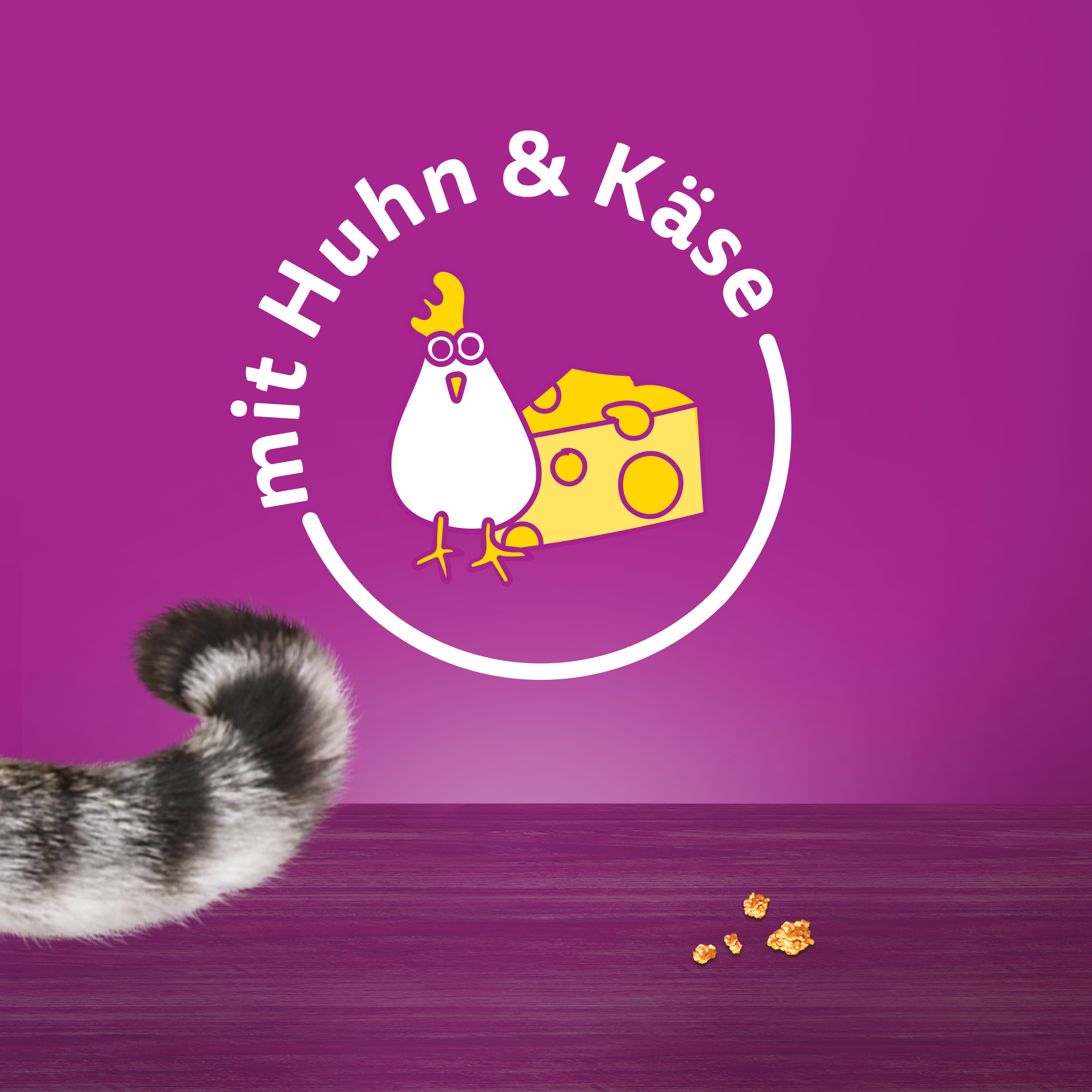 Whiskas Snacks Whiskas Knuspertaschen Mega Pack 180g Huhn & Käse