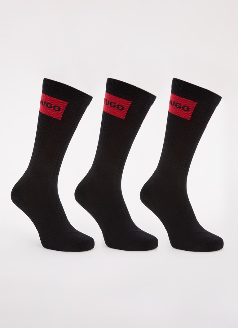 Športové ponožky HUGO BOSS s logom, balenie 3 kusov