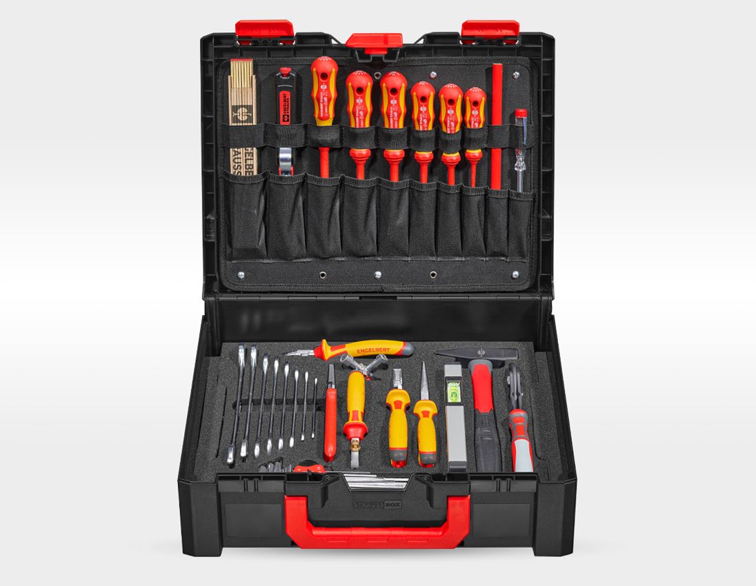 STRAUSSbox Werkzeug-Set Elektro Pro II