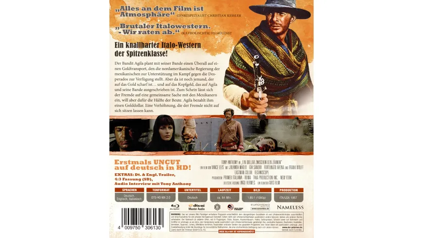 Ein Dollar zwischen den Zähnen - Uncut