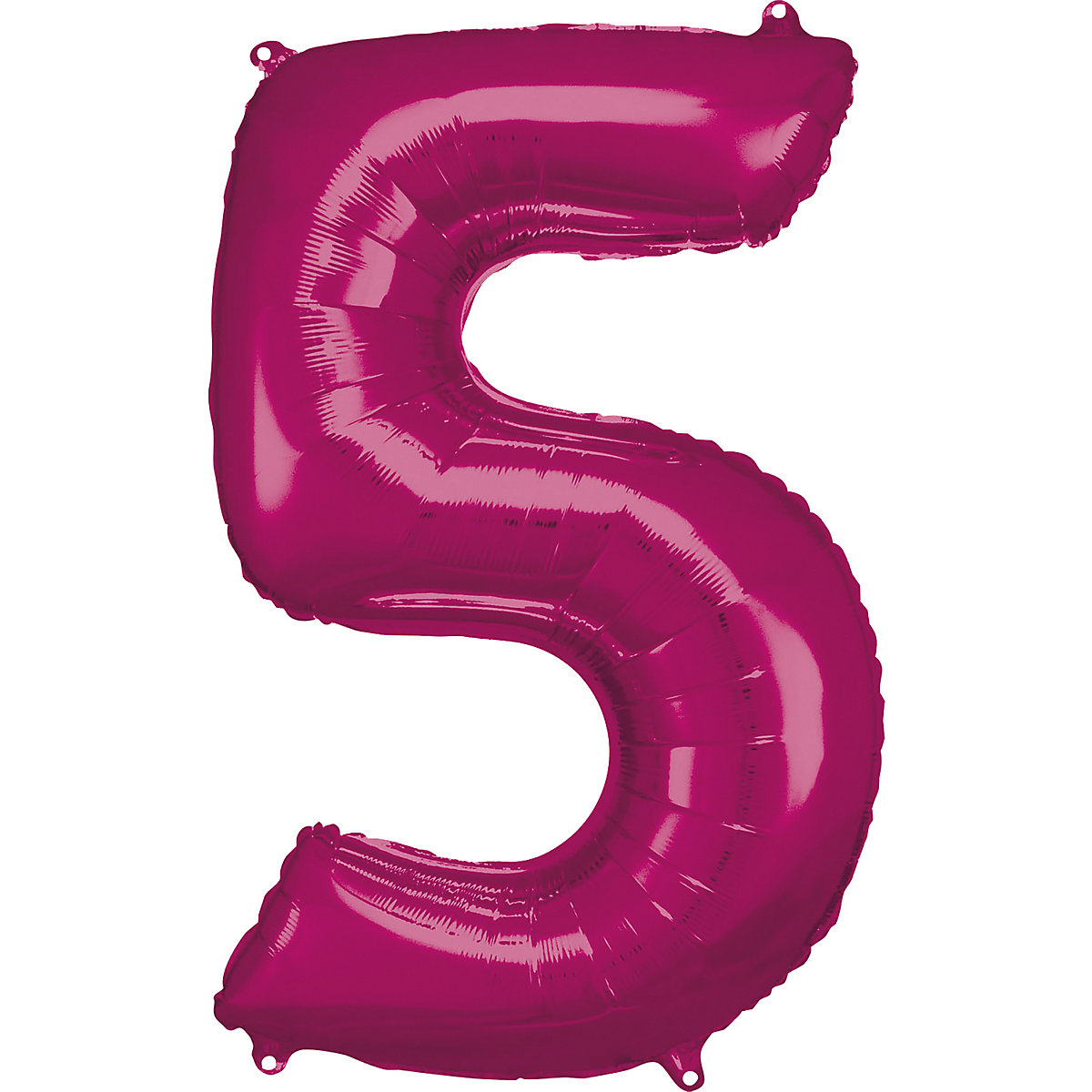 Folienballon 5, pink