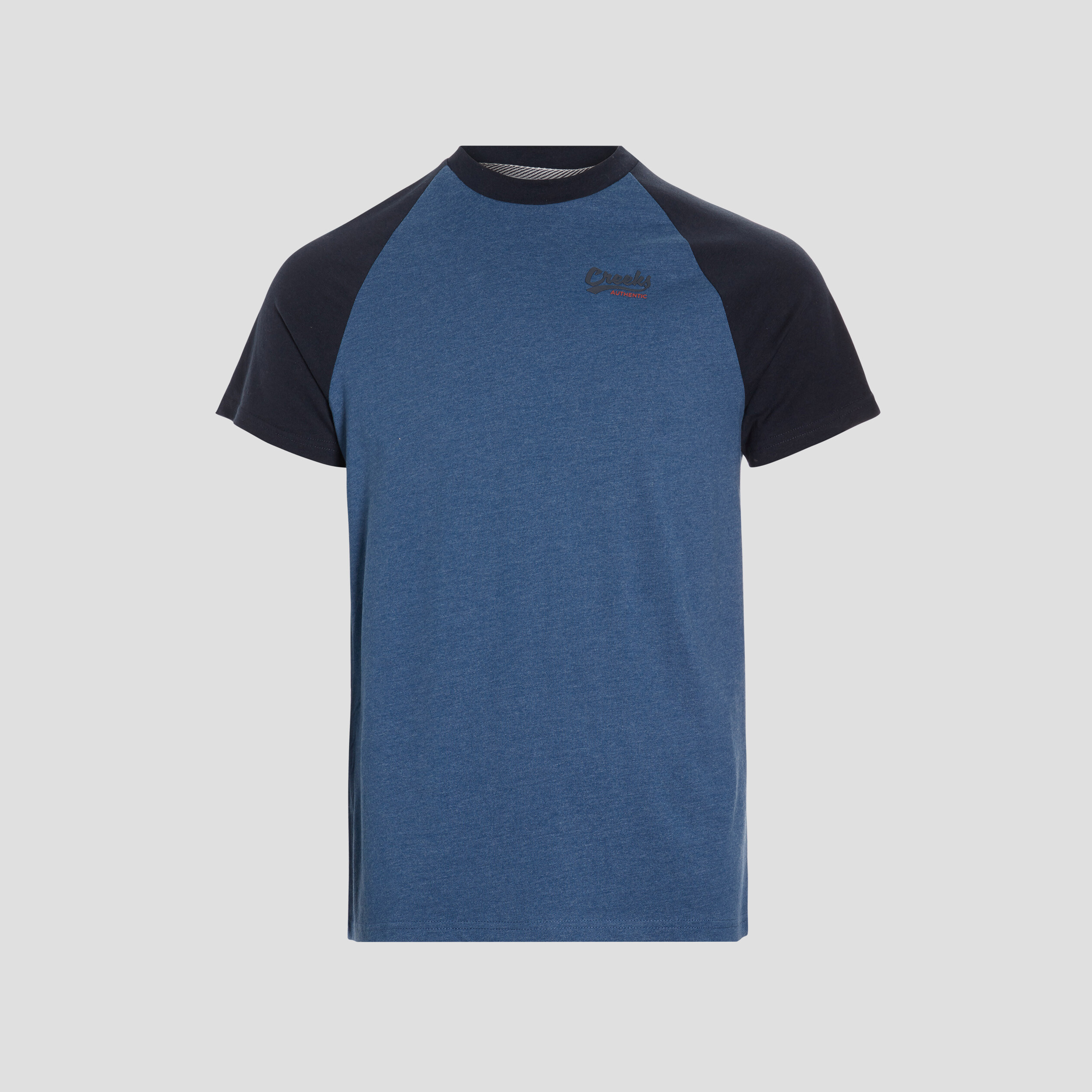 T-shirt manches courtes Creeks bleu homme | La Halle