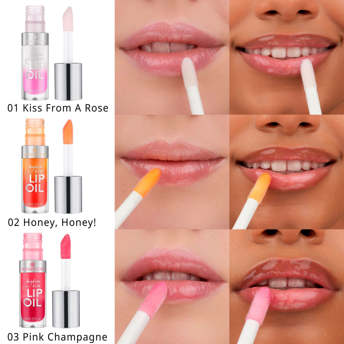 Lippenöl Hydra Kiss 02 Honey, Honey!, 4 ml