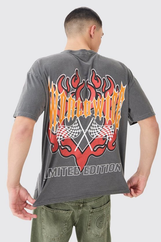 Heavyweight Overdye Worlwide T-shirt