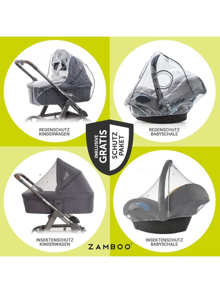 Hauck 3in1 Kinderwagen-Set Saturn R Trio Set inkl. in schwarz günstig kaufen onesize