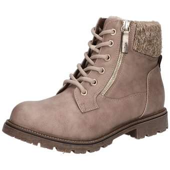 Puccetti Schnür Boots in beige