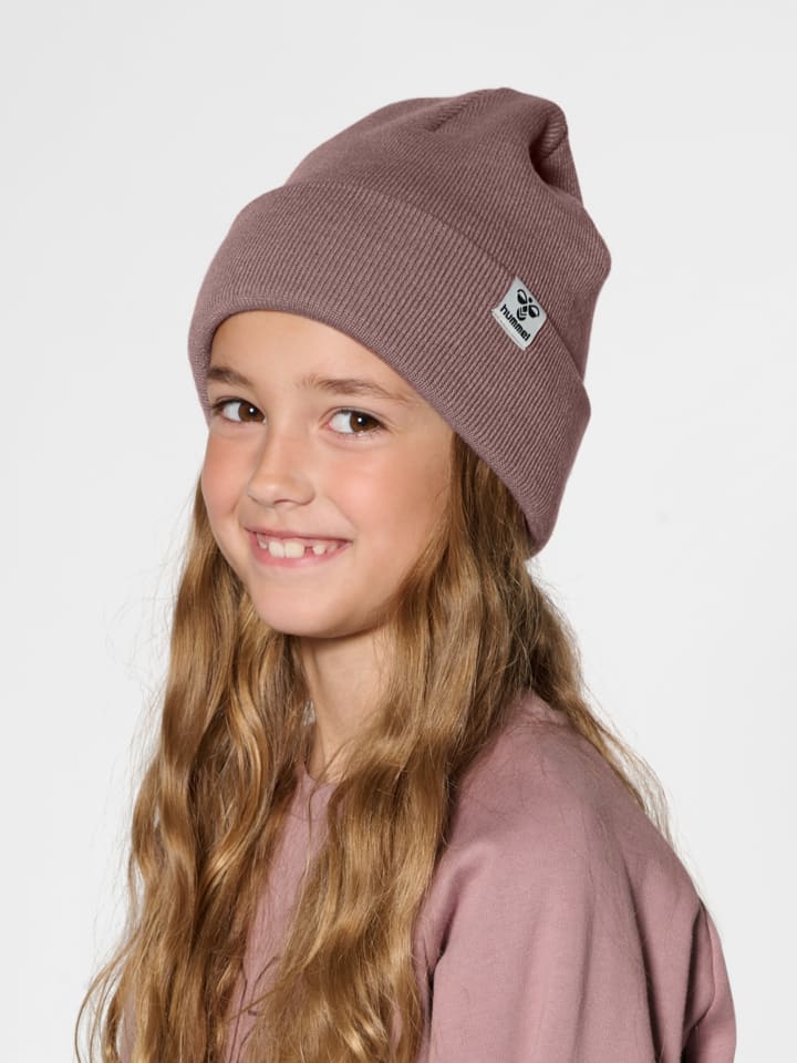 Hummel Hummel Beanie Hmlpark Kinder in TWILIGHT MAUVE günstig kaufen onesize