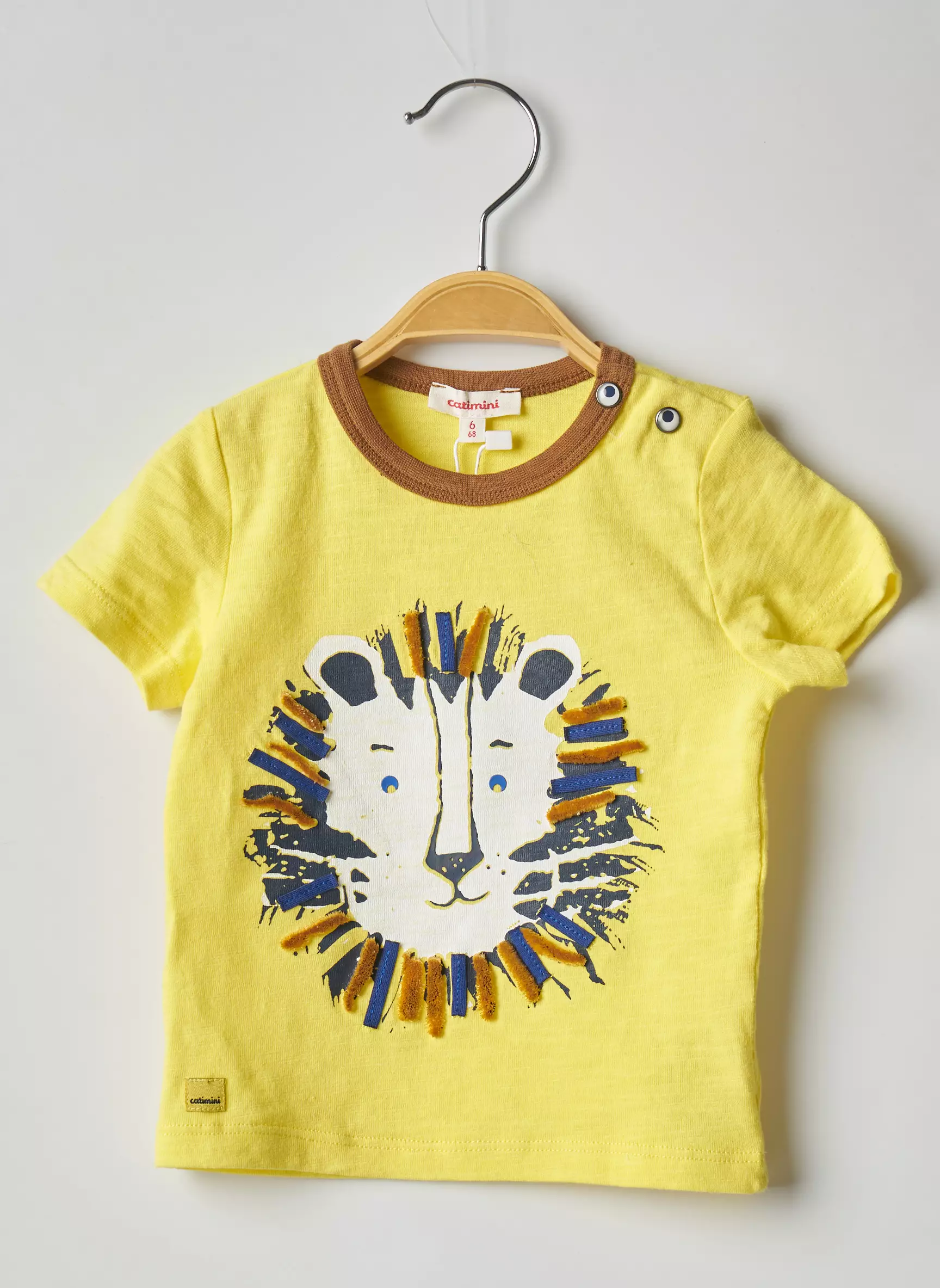 Catimini Tshirts Garcon couleur jaune
