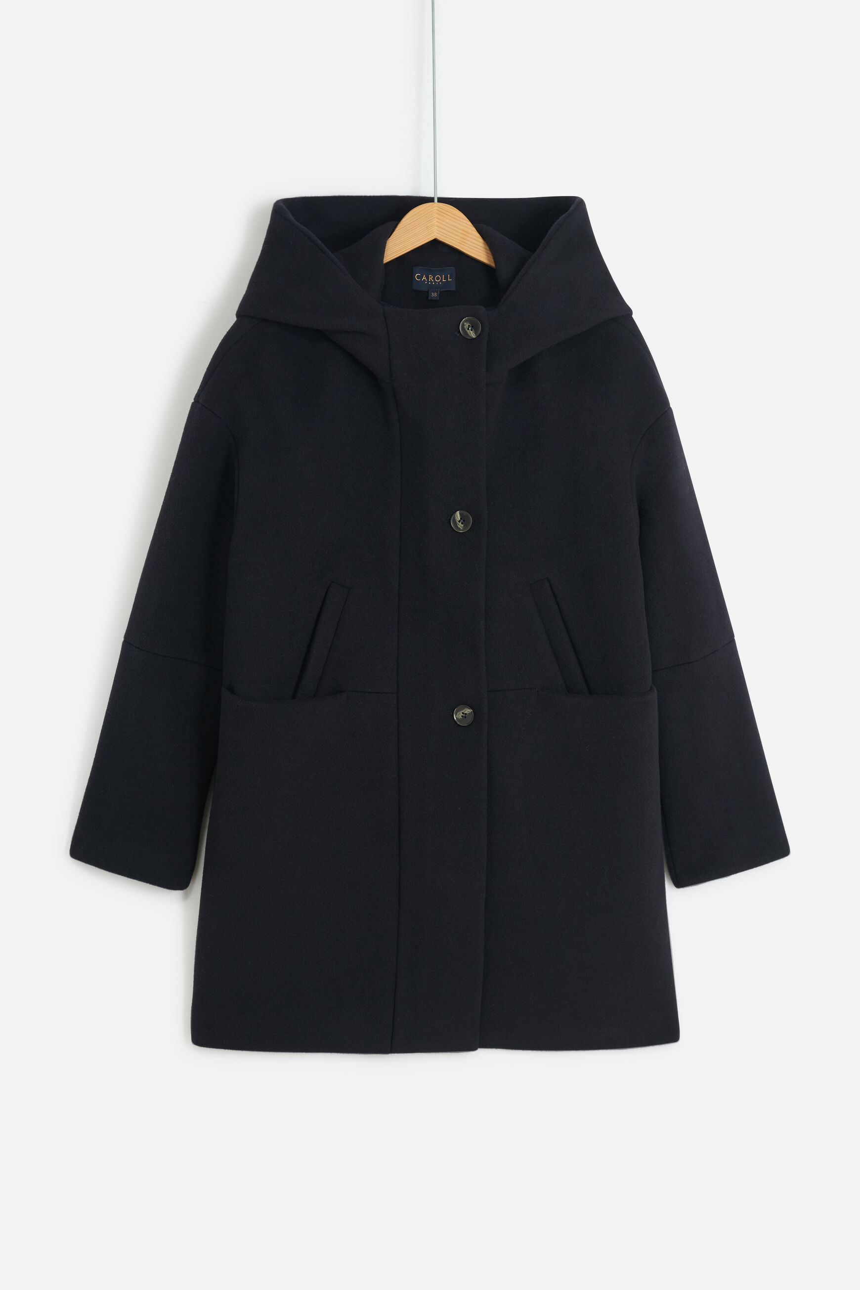 manteau lonzac bleu marine femme