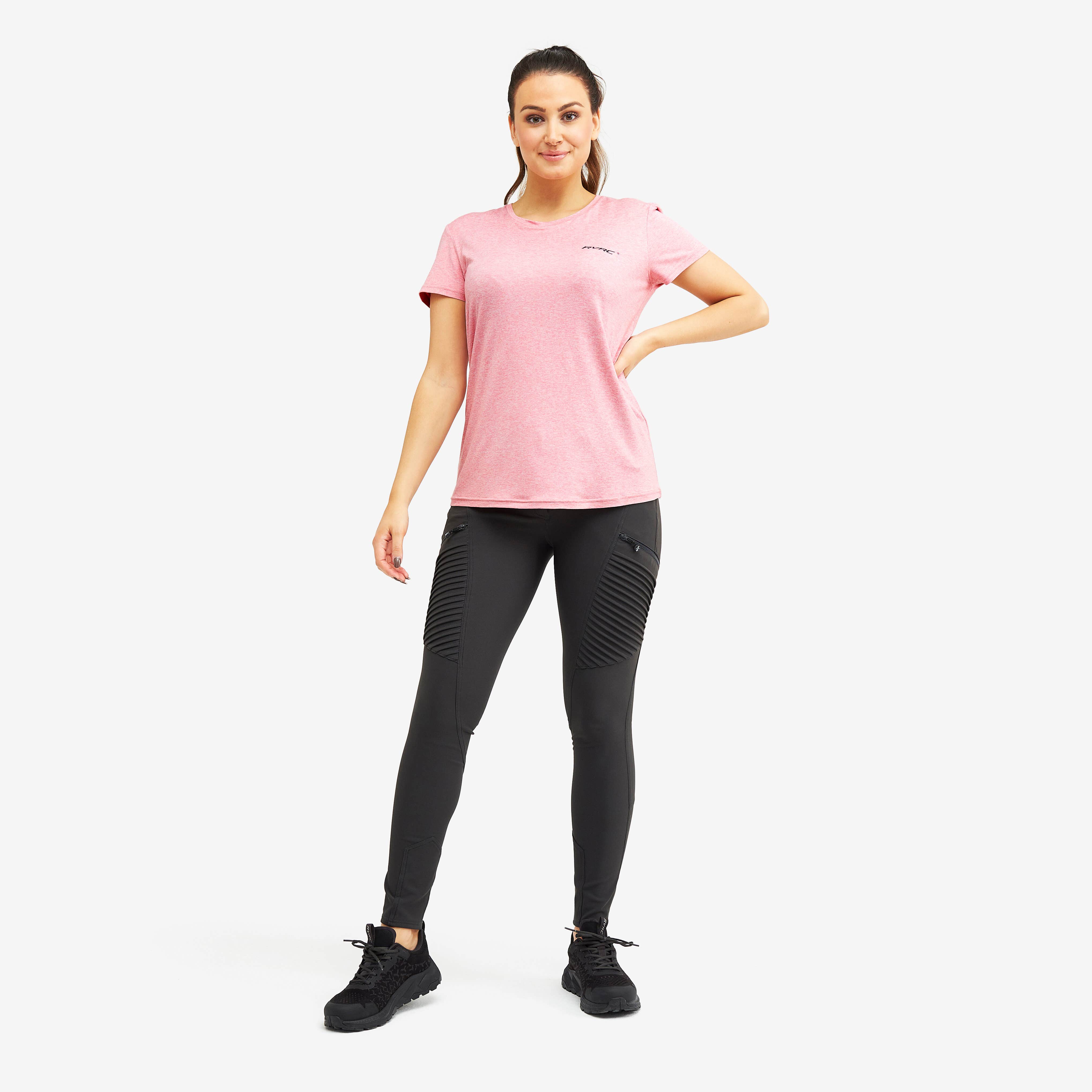 Vagabond Tee Femme Orchid Smoke Melange