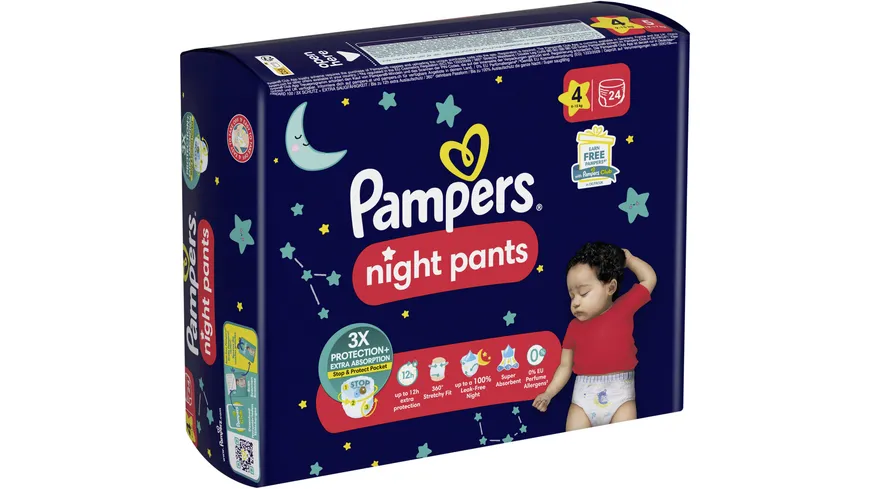 Pampers night pants Gr.4 9-15kg