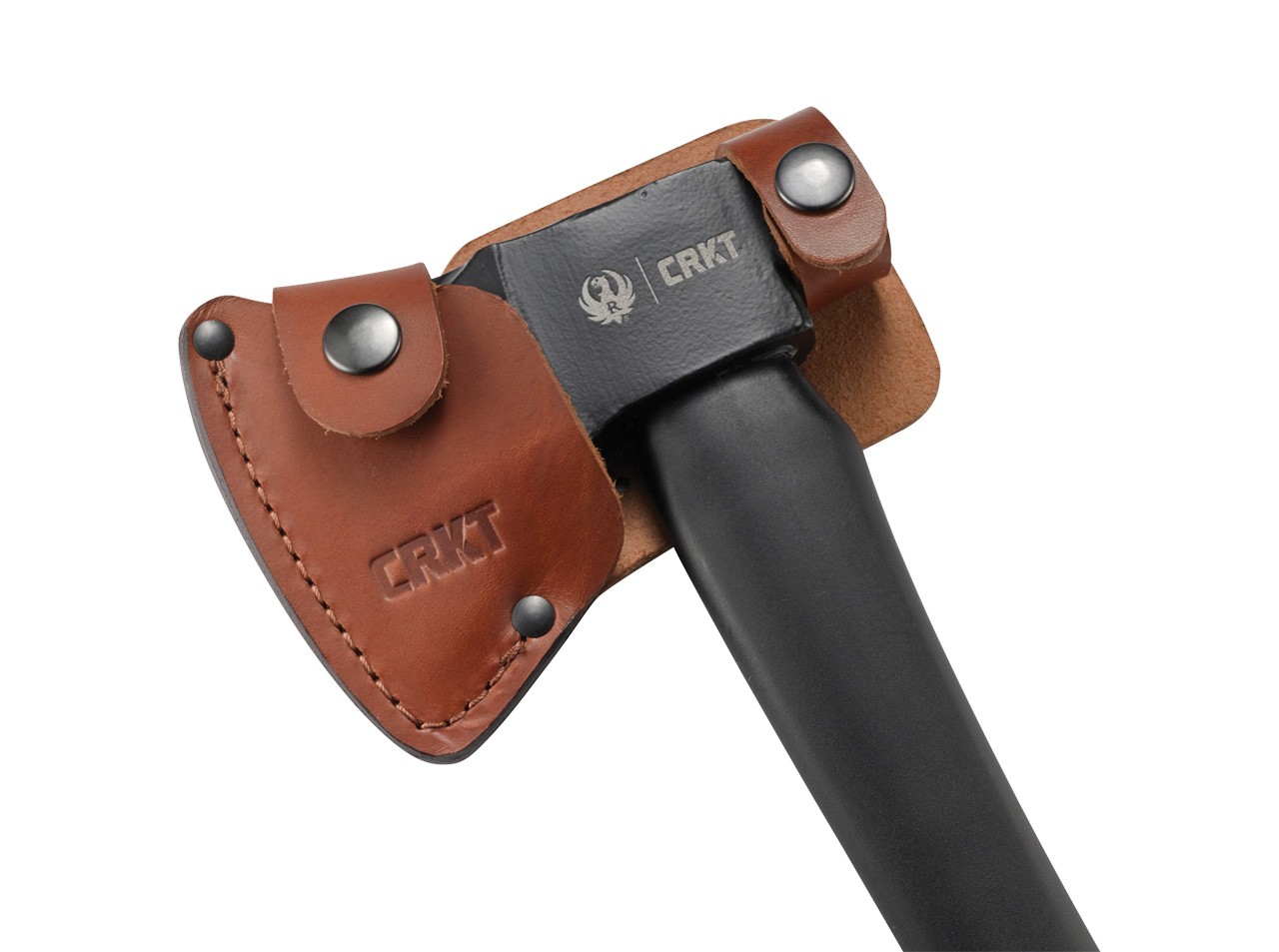Black Powder Hatchet Leather Sheath